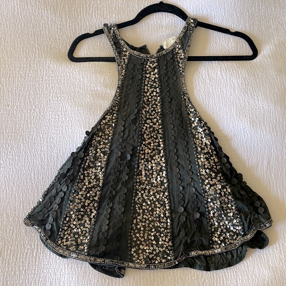 Urban Outfitters Sequin halter top